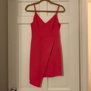 Hot pink DO + BE dress